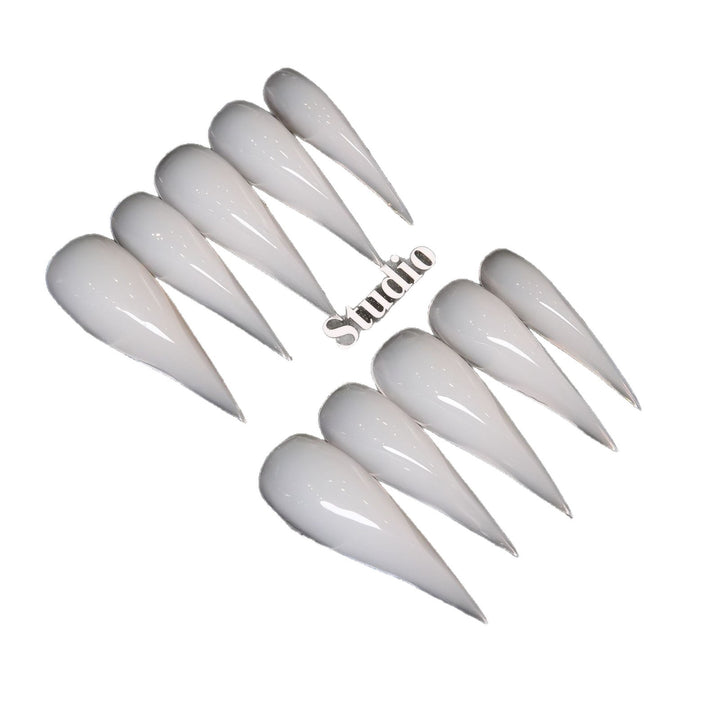 Stiletto-förmige Drucknagelset