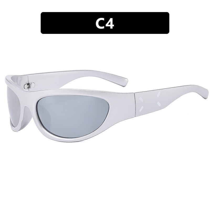 Damen Sportsonnenbrille mit ergonomischem Design und polarisierten Gläsern Karnz