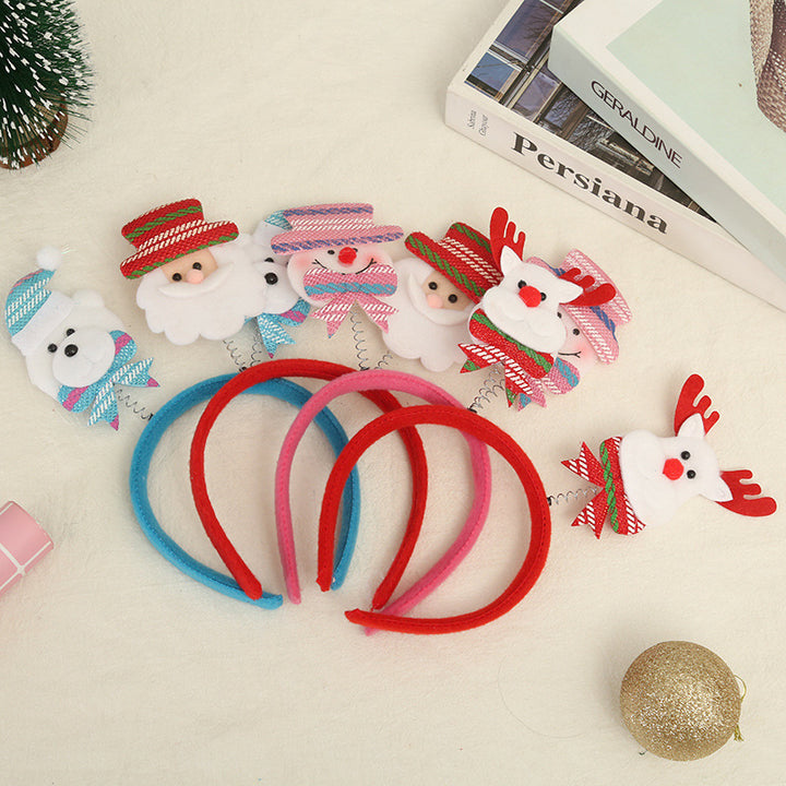 Verspielter Weihnachts-Haarschmuck Karnz