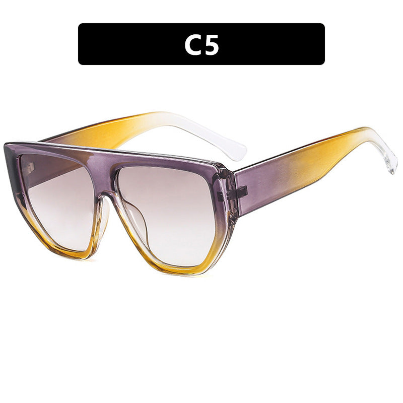 Damen modische Oversized-Sonnenbrille mit innovativem Rahmen Karnz