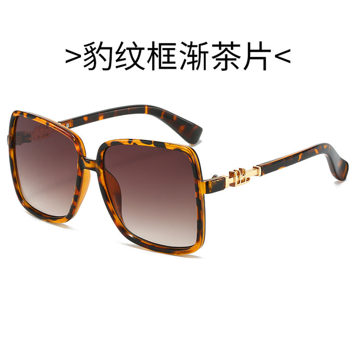 Damen Modische Sonnenbrille mit einzigartigem Farbverlauf Karnz