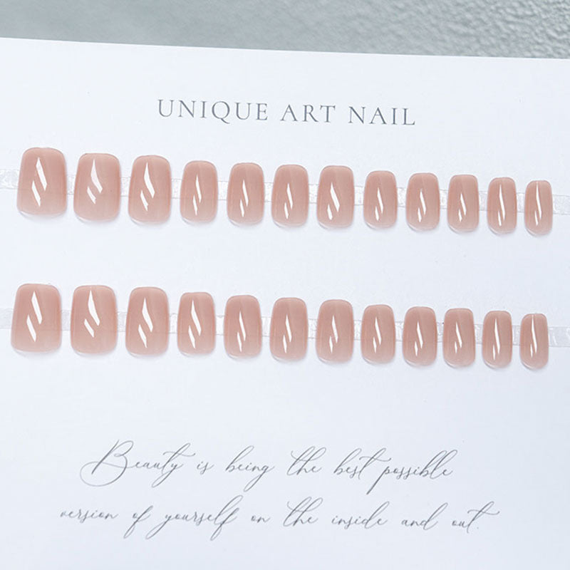 Natürliche glänzende Gel-Nagelverstärkungen
