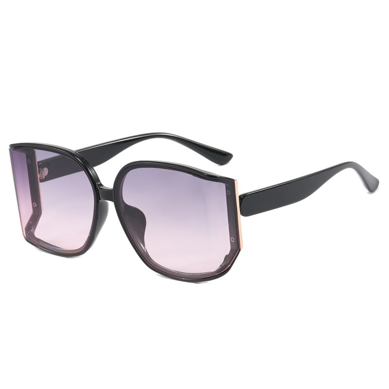 Damen moderne oversized Sonnenbrille Karnz