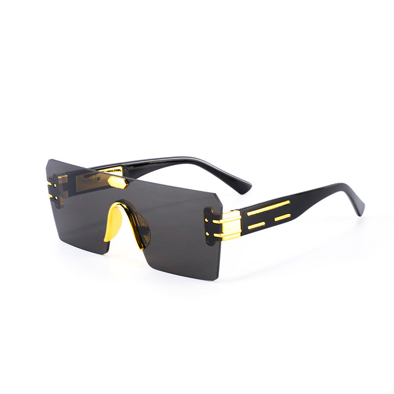Damen futuristische Fashion-Sonnenbrille Karnz