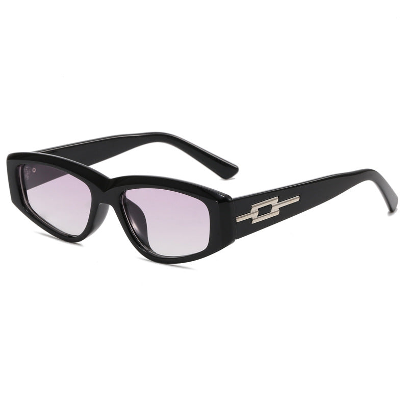 Damen modische Sonnenbrille mit eleganter Rahmenverzierung Karnz