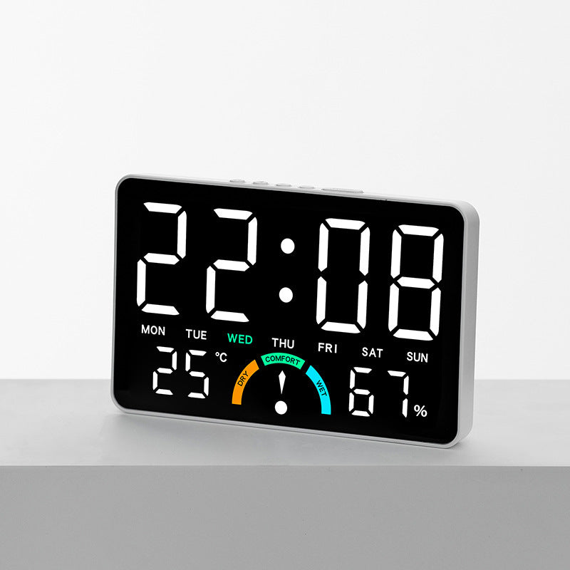 Digitaluhr mit Umfangreicher Wetteranzeige Karnz