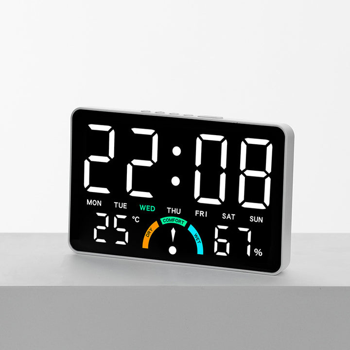 Digitaluhr mit Umfangreicher Wetteranzeige Karnz