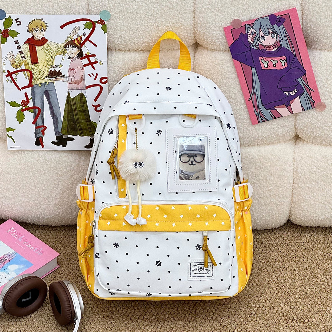 Niedlicher illustrierter Charakter-Rucksack