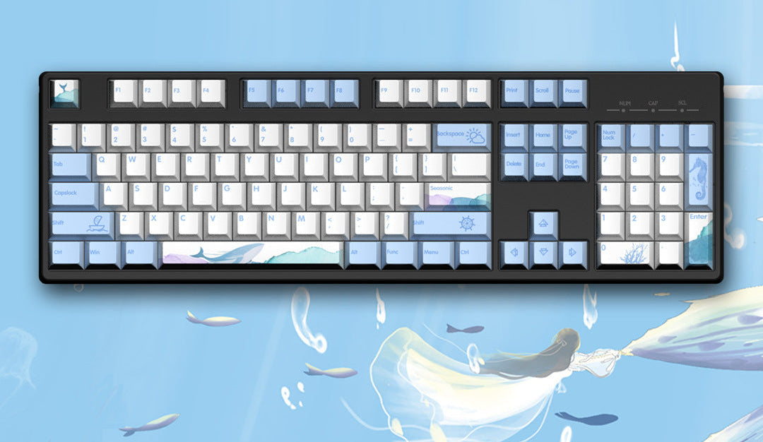 Ozean-Themen Mechanische Tastatur Karnz