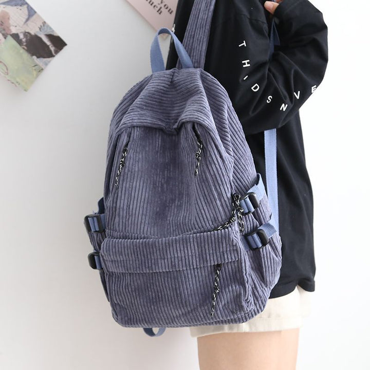 Texturiertes Corduroy Sling-Rucksack Karnz