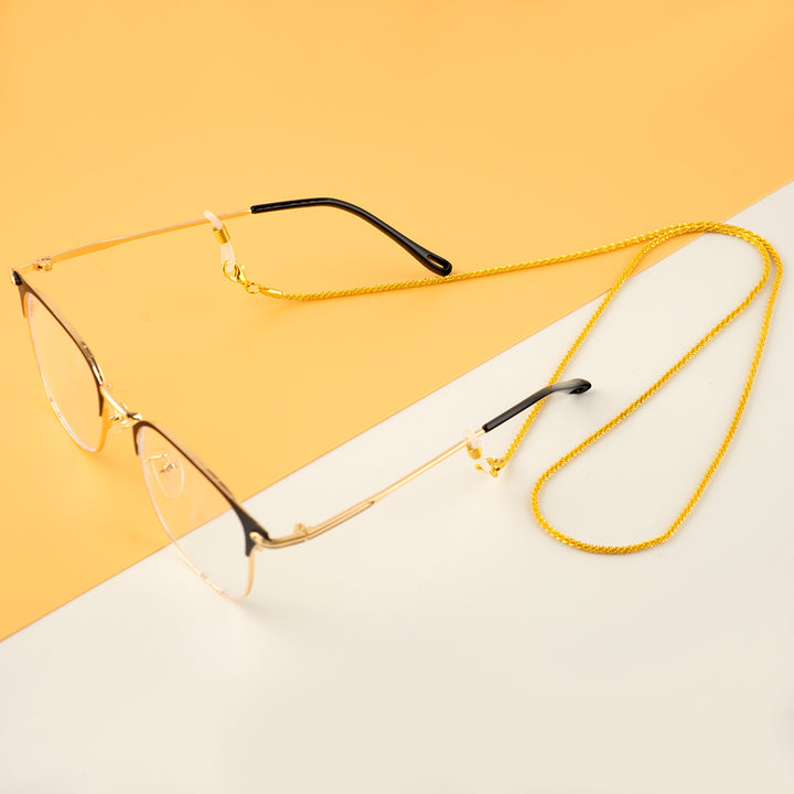 Premium Metall Brille Kette Karnz