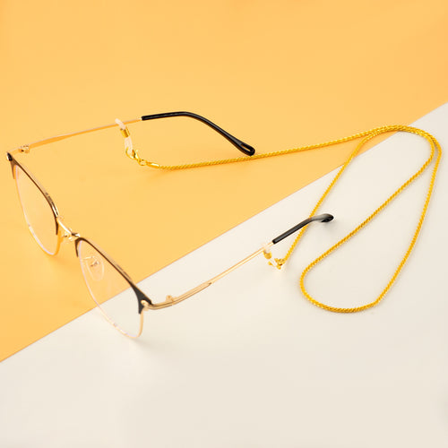 Premium Metall Brille Kette Karnz