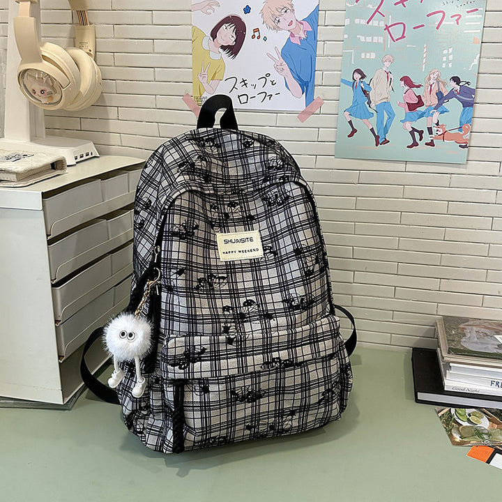 Blumenverzierte Rucksack Karnz