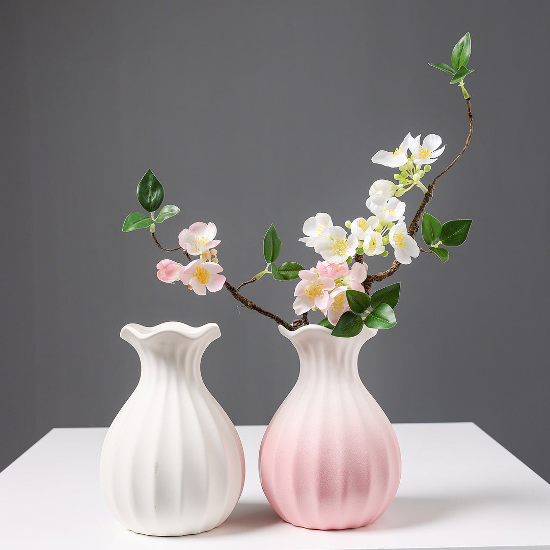 Elegante Gewebte Keramikblumenvase