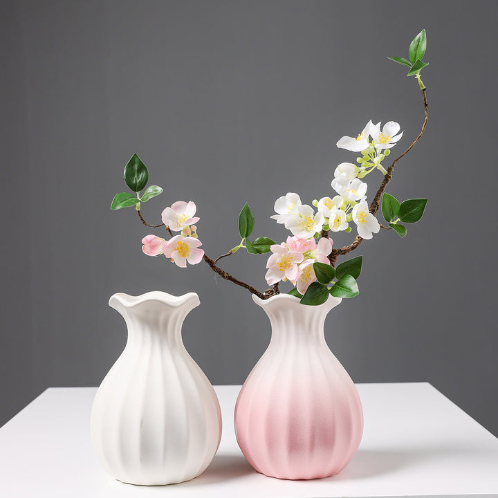Elegante Gewebte Keramikblumenvase