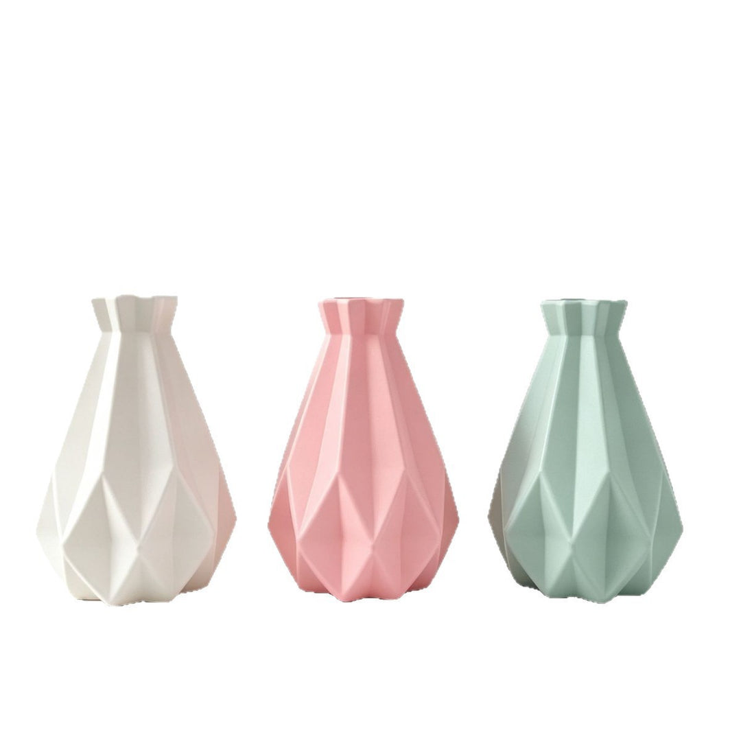 Moderne Winkel Dekorative Vase Karnz