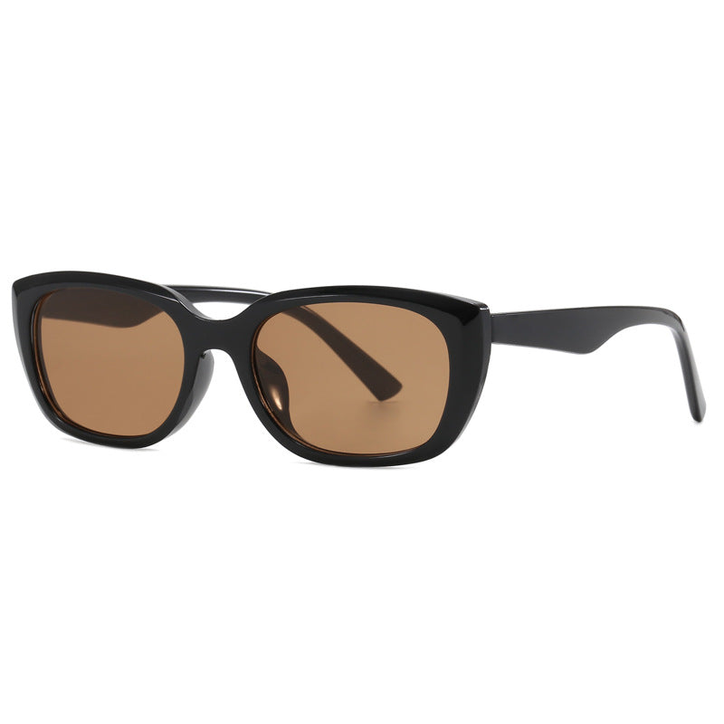 Damen trendige Cat-Eye Sonnenbrille im minimalistischen Design Karnz