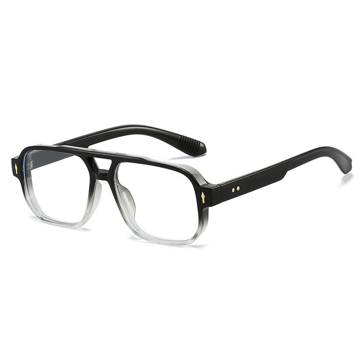 Oversized geometrische Sonnenbrille mit verbesserter UV-Schutz Karnz