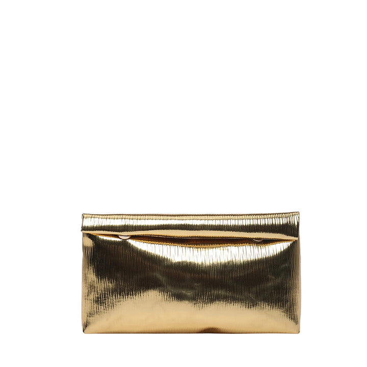 WoGlossy Texturiert Clutch Geldbörse Karnz