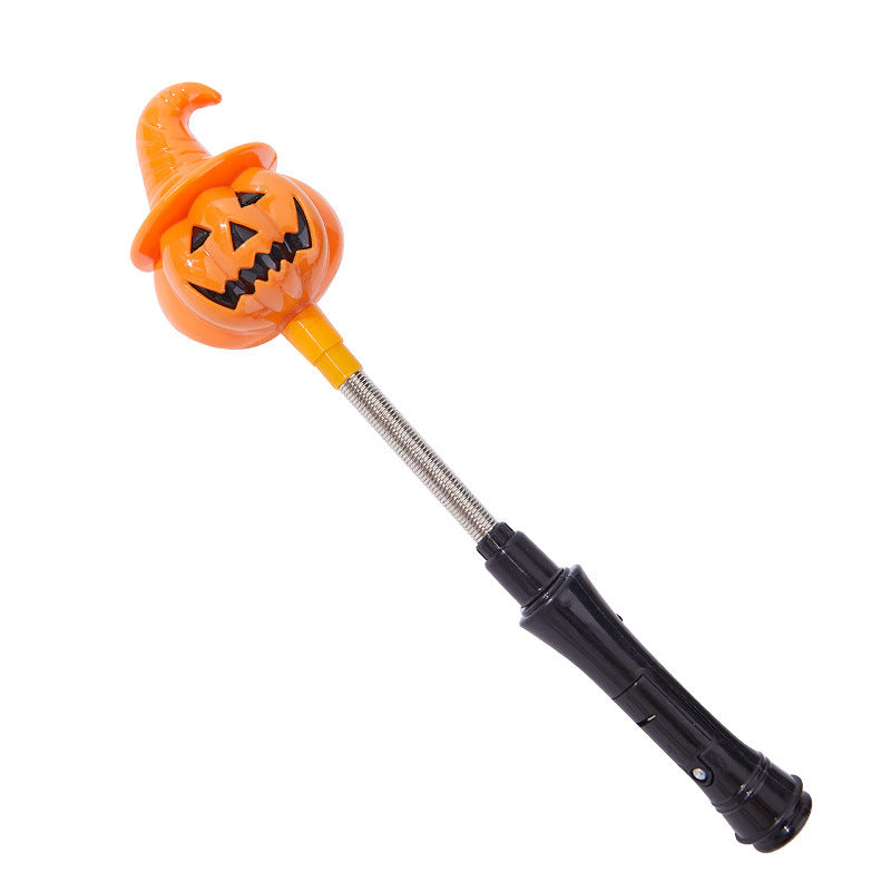 Kreative Halloween Deko-Kerze mit Kürbis-Motiv Karnz
