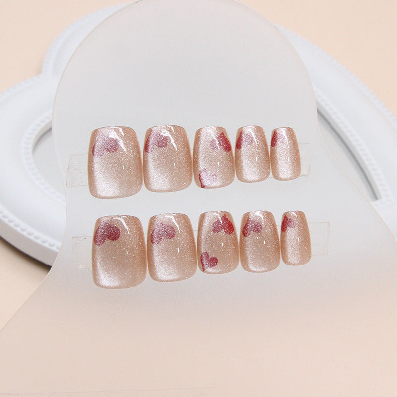 Herz Design Press-On Nagelspitzen Karnz