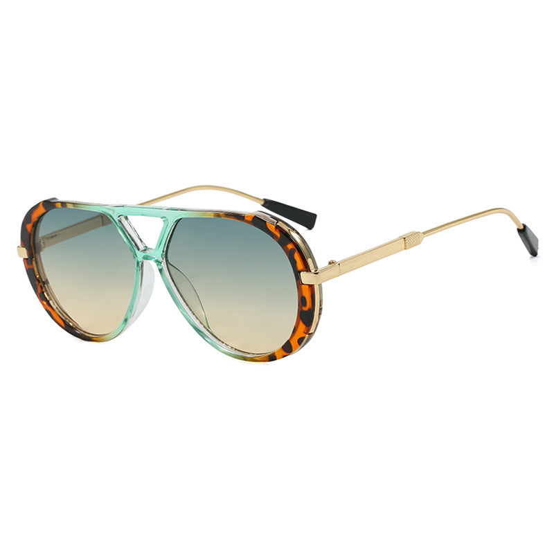 Damen modische Sonnenbrille im eleganten Pilotenstil Karnz