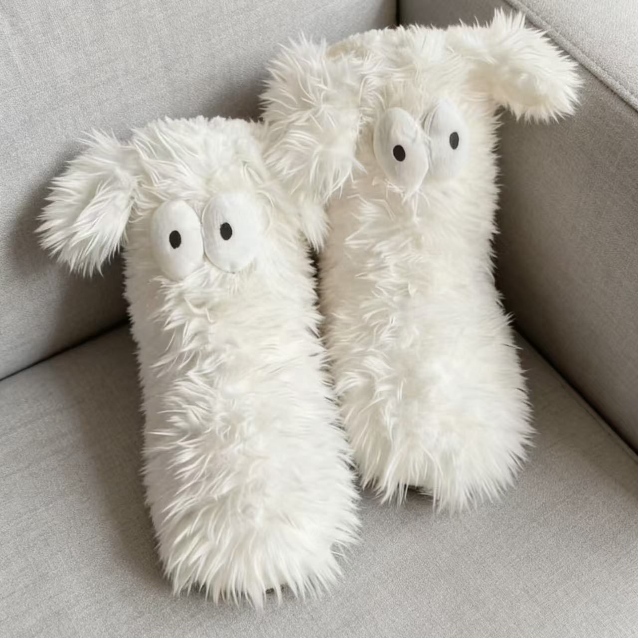 Damen Kuschelige Hausschuhe mit tierischem Design Karnz