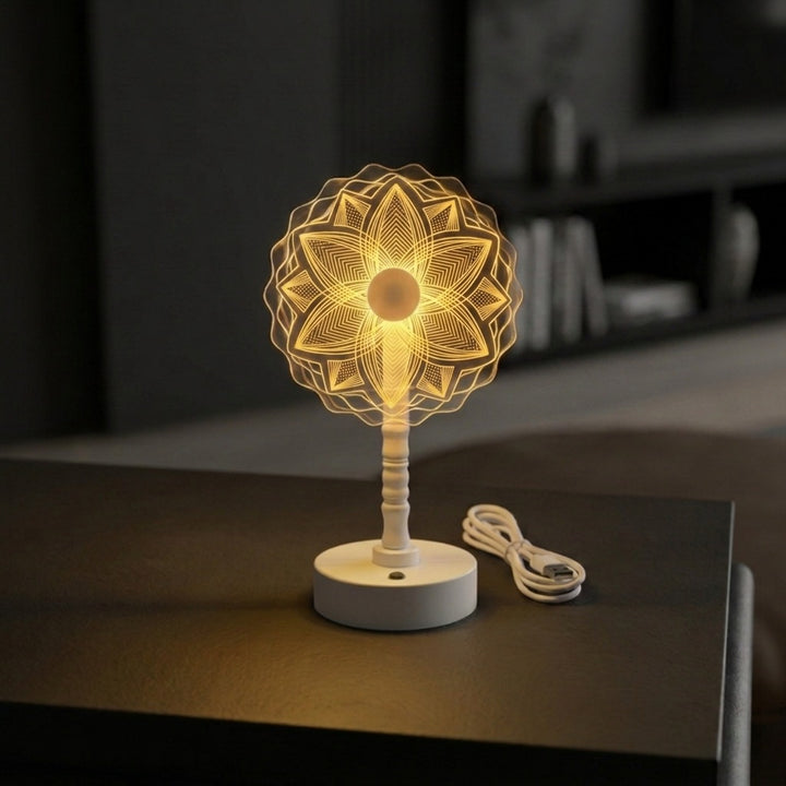 Dekorative LED Tischlampe mit modernem Design