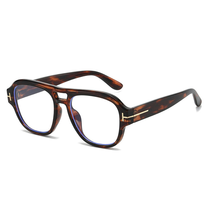 Modebewusste quadratische Sonnenbrille Karnz