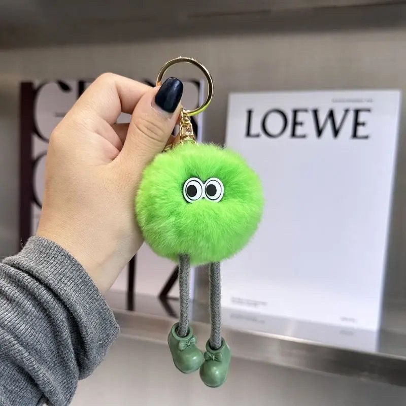 Spaß Fluffiger Charakter Schlüsselanhänger Karnz