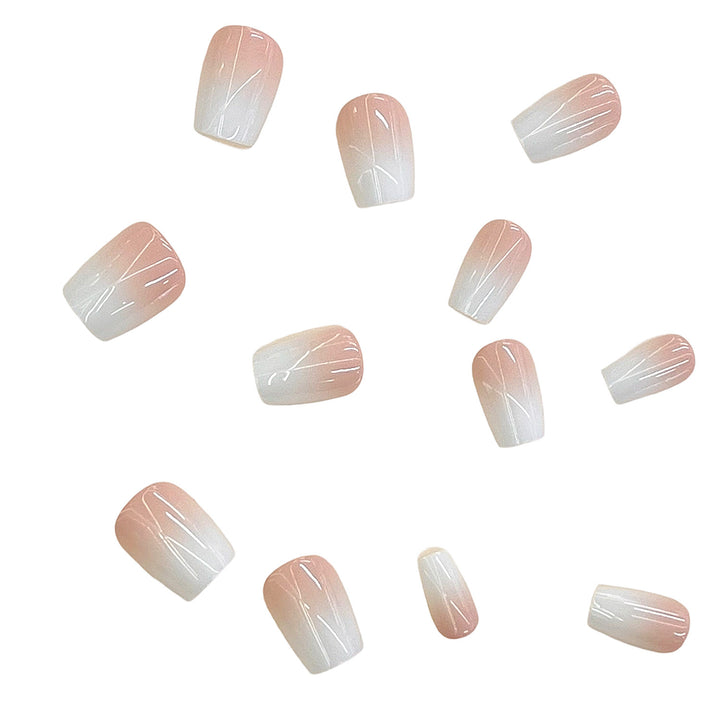 Premium Natural Finish Press-On Nail Set Karnz
