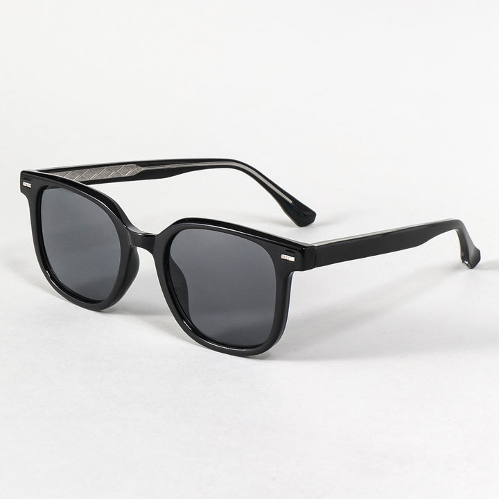Damen modische Sonnenbrille mit markantem rechteckigen Rahmen und UV-Schutz Karnz