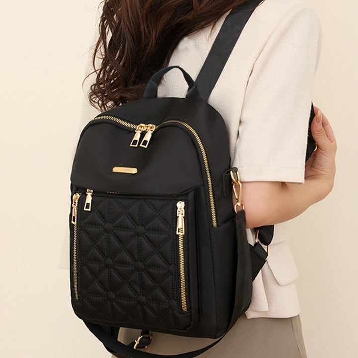 Stylische gesteppt Nylon Rucksack Karnz