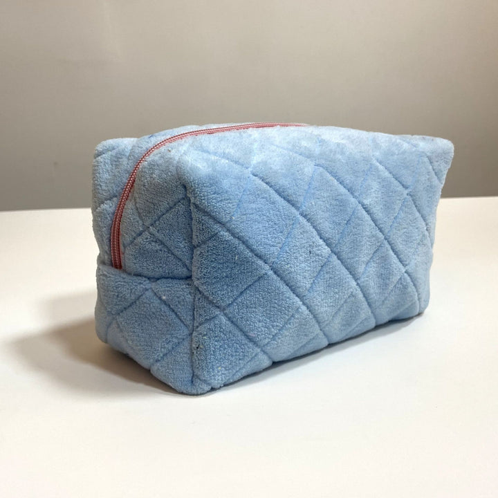 Plüsch Stepp-Kosmetiktasche