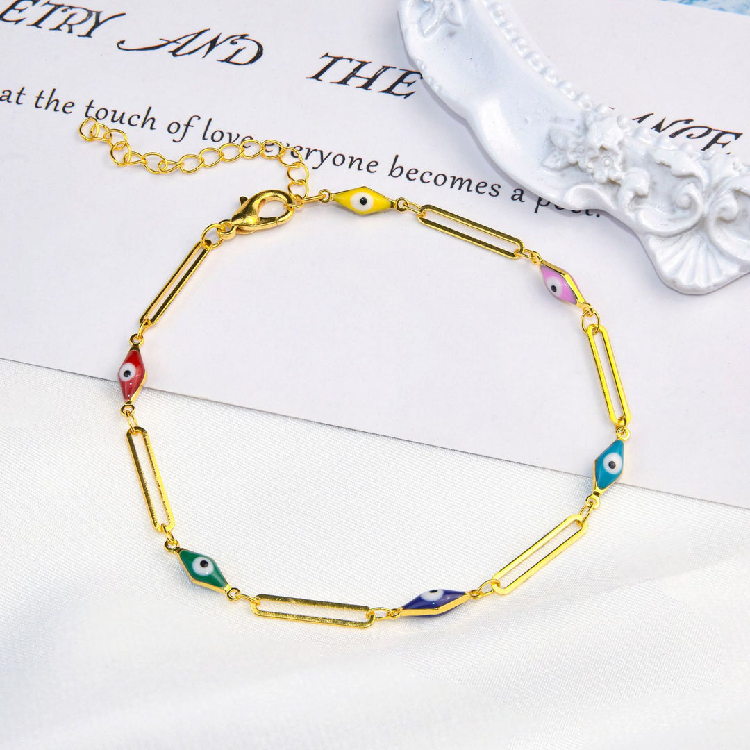 Künstlerisches Eye Charm Armband Karnz