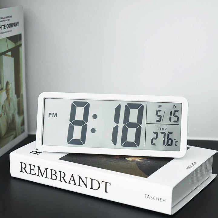 Digitaler Multifunktionswecker mit Thermo-Hygrometer Karnz