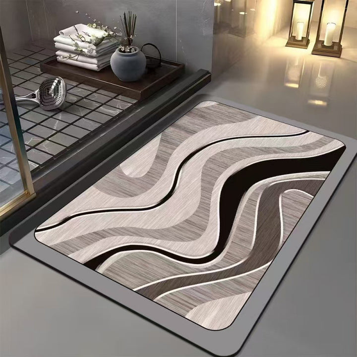 Abstraktes Geometrisches Design Badetuch