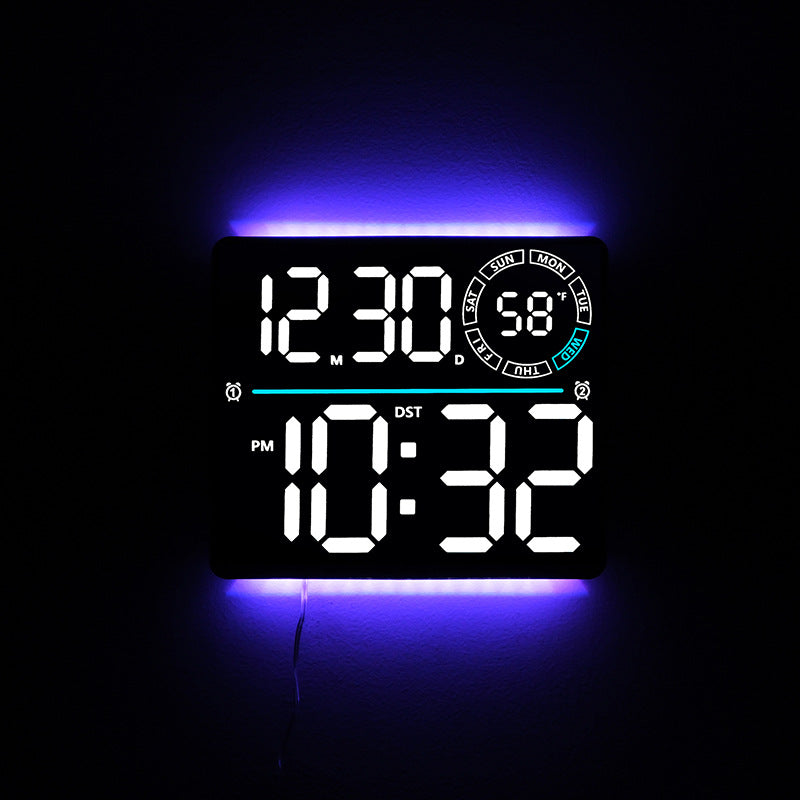Digitale Wanduhr Karnz