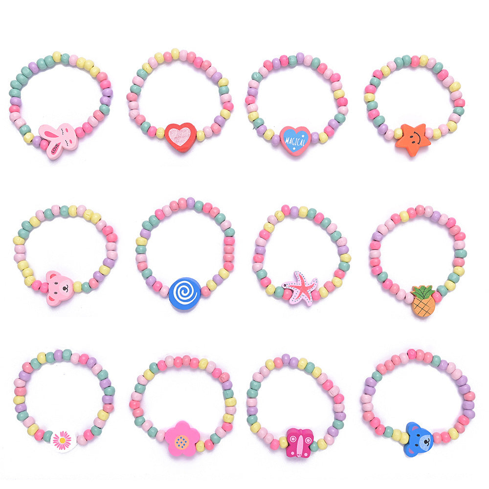 Verspieltes Farbperlenarmband Karnz