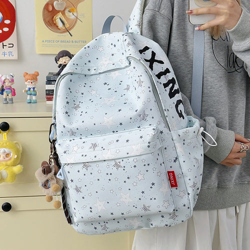 Sternenbedruckter süßer Rucksack Karnz