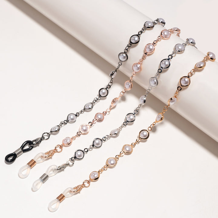 Elegante perlenverzierte Brillenleine Karnz