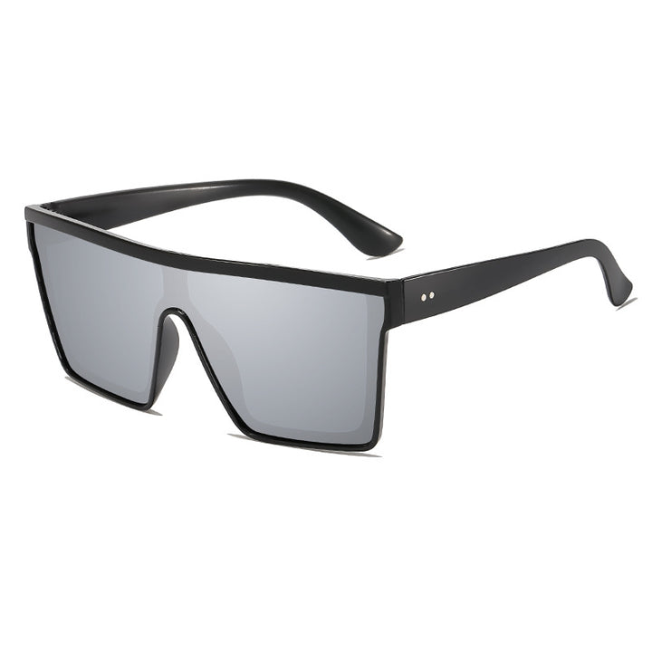 Fette geometrische Sonnenbrille Karnz