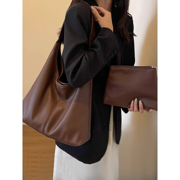 Luxuriöse Texturierte Hobo Tasche Karnz