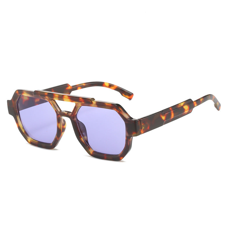 Geometrische Oversized Sonnenbrille Karnz