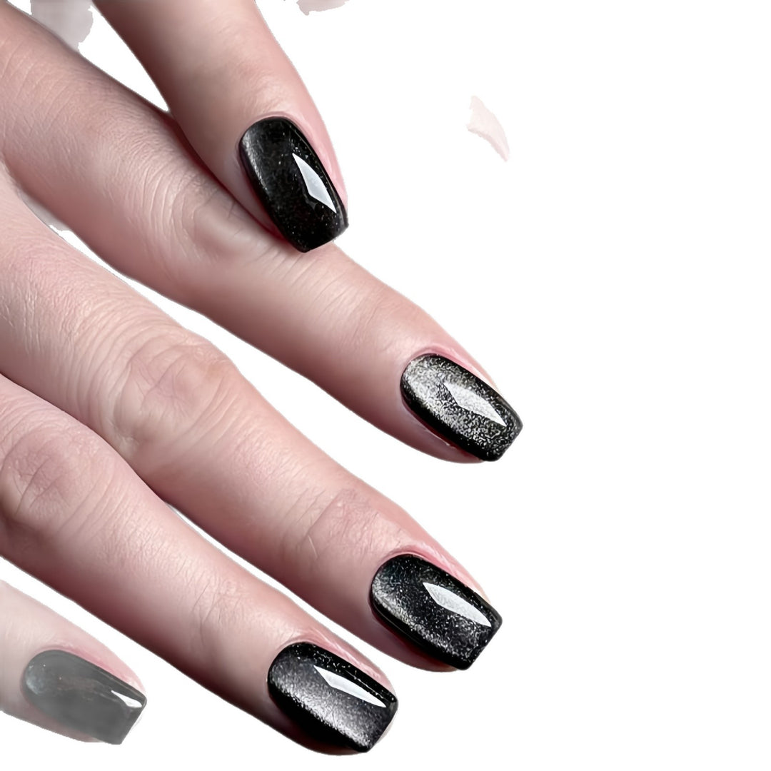 Metallic Glänzendes Press-On Nagelset Karnz