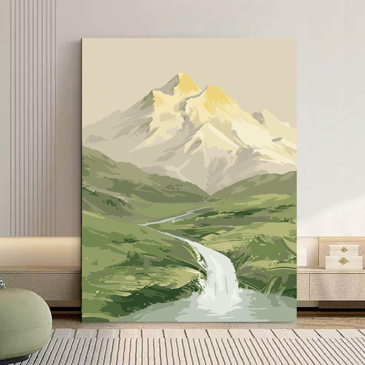 Szenische Berglandschaft Leinwand Kunst Karnz 1785768018