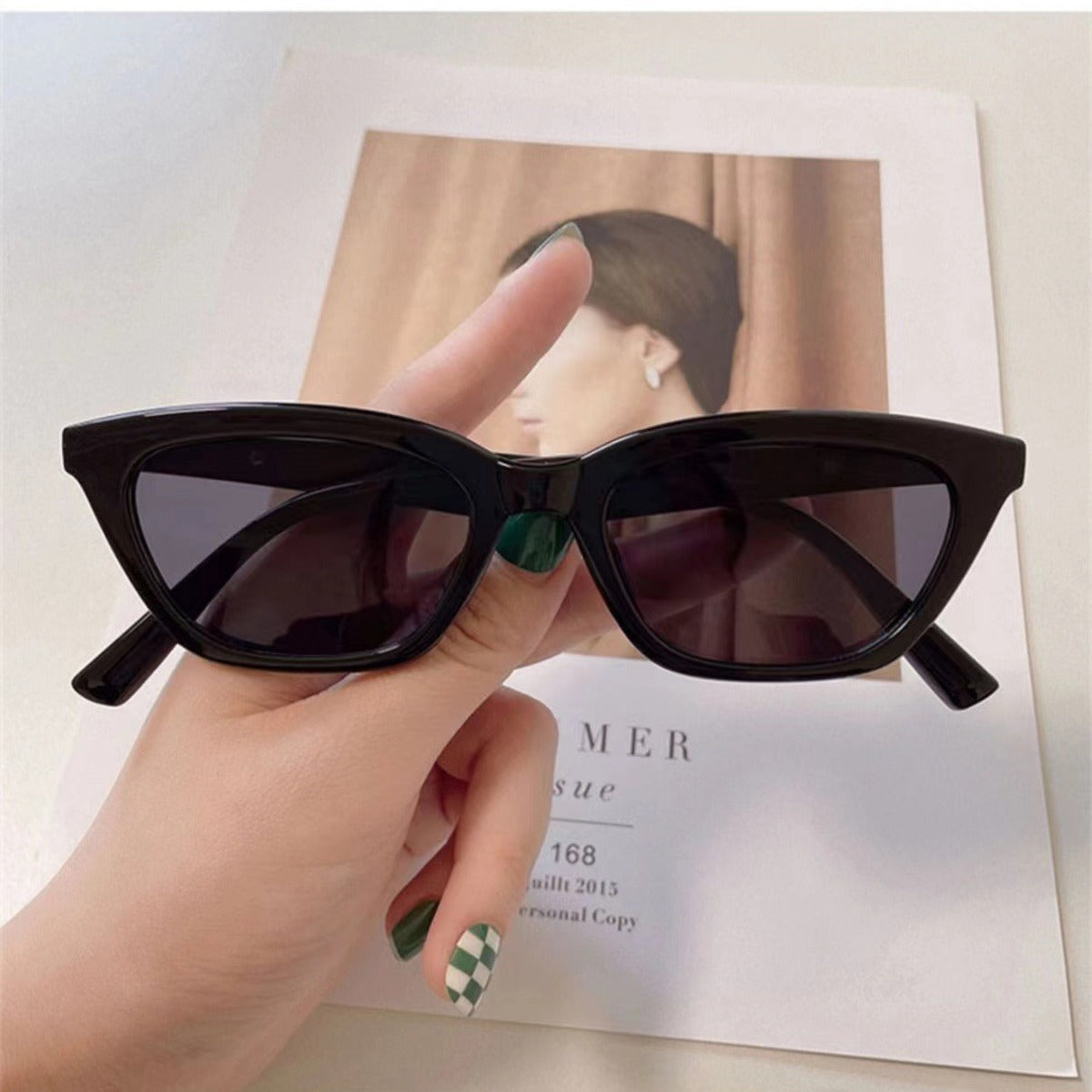 Damen modische Sonnenbrille Karnz