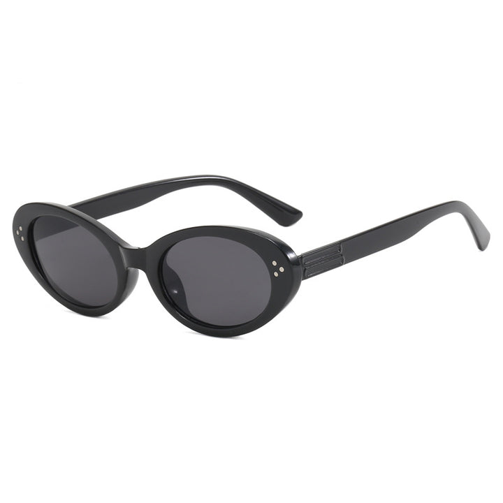 Damen modische Sonnenbrille im eleganten Ovaldesign Karnz