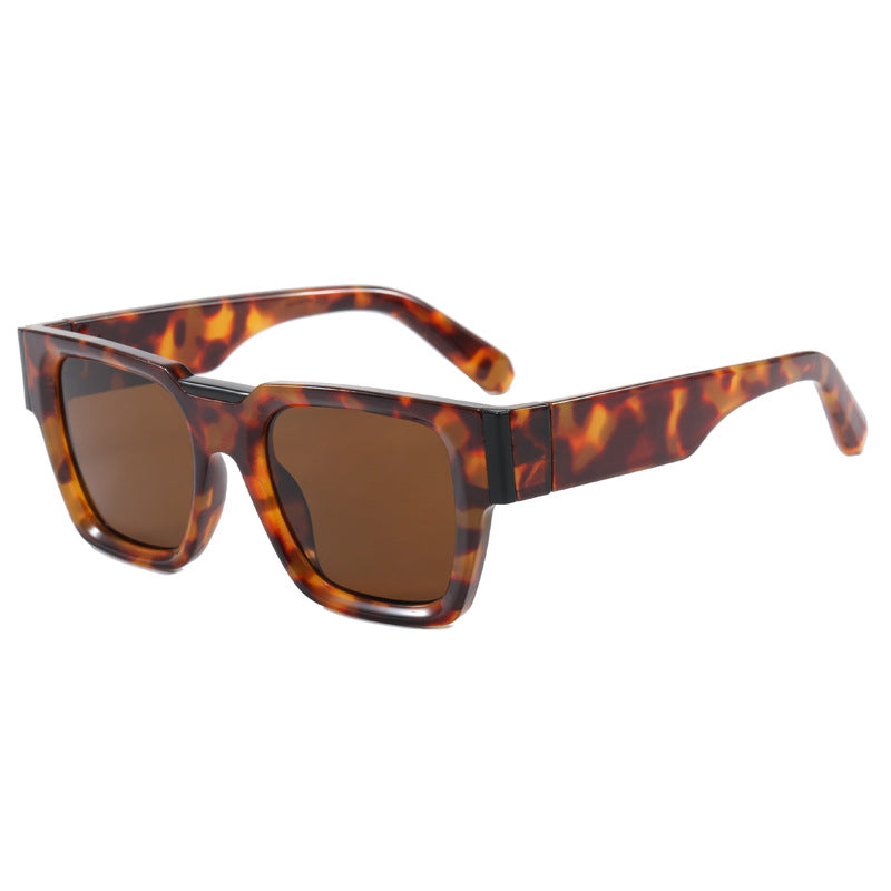 Damen stilvolle quadratische Sonnenbrille mit polarisierten Gläsern Karnz