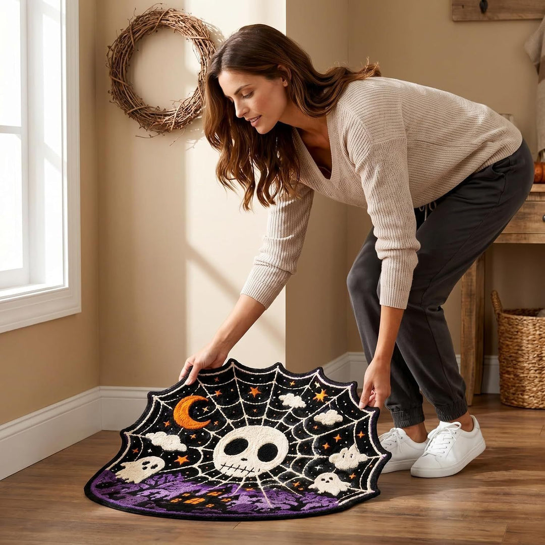 Künstlerische Halloween-Themen-Fußmatte